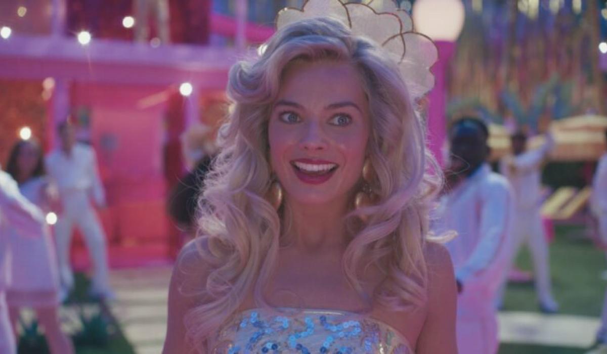 Margot Robbie as Barbie in Greta Gerwig's Box-Office smash hit movie