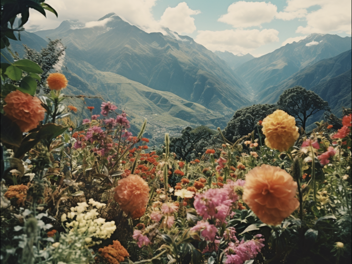 A Garden in the heart of the Andes