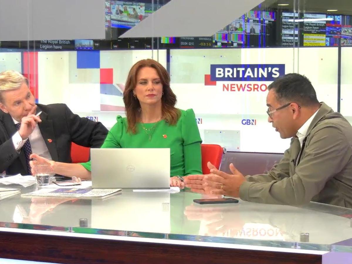 A TV news show panel discussion.