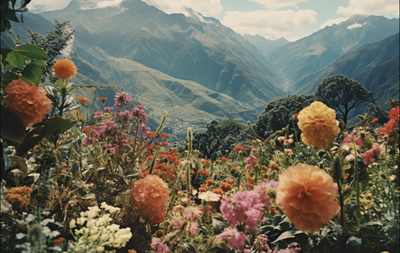 A Garden in the heart of the Andes